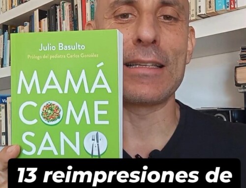 Nueva reimpresión  (¡13!) de mi libro «Mamá come sano»