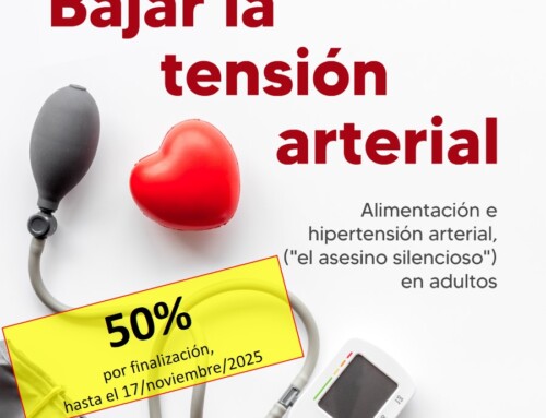 Bajar la tensión arterial. Curso online