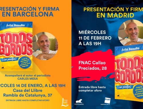 Ya a la venta «Todos gordos (con perdón)», y presentación en Barcelona y Madrid