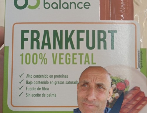 Nutriscore A en unas salchichas veganas… hasta arriba de sal.