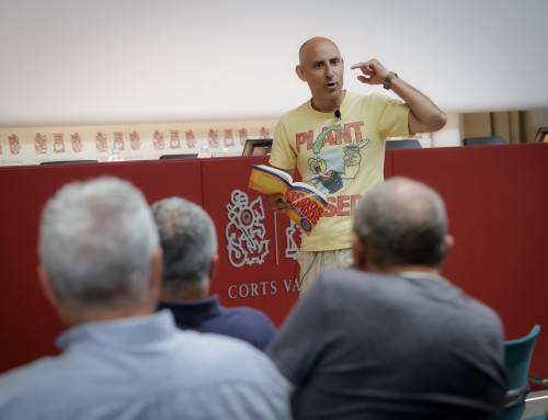 Hablo de obesidad (y de «Todos gordos (con perdón)») en les Corts Valencianes