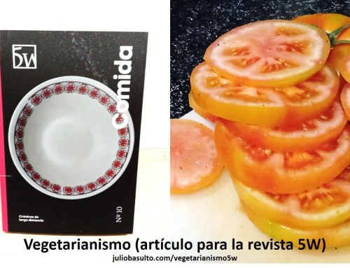 Vegetarianismo (artículo para la revista 5W)