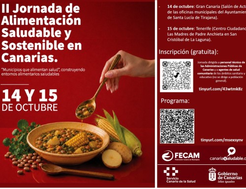 II Jornada de Alimentación Saludable y Sostenible en Canarias: Municipios que alimentan salud