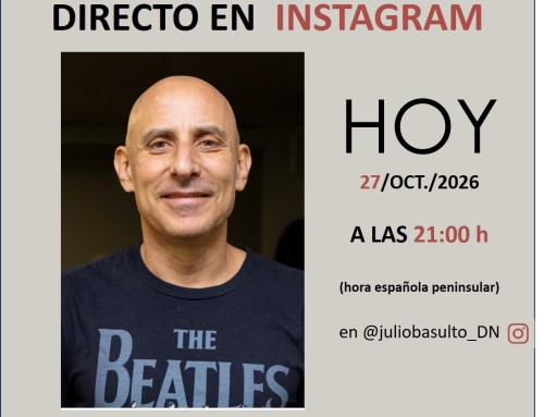 Esta noche (21h), directo en Instagram